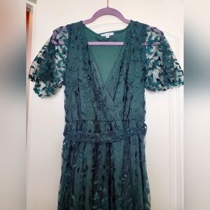 Baltic Born Emerald Green Marseille Maxi Dress EUC